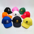 Cappellino da baseball al 100% ricamato in cotone